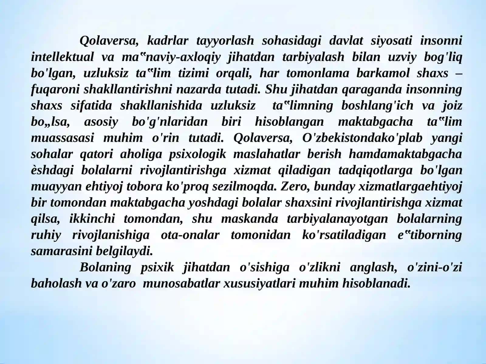 Psixologiyaning MTM dagi o'rni 3