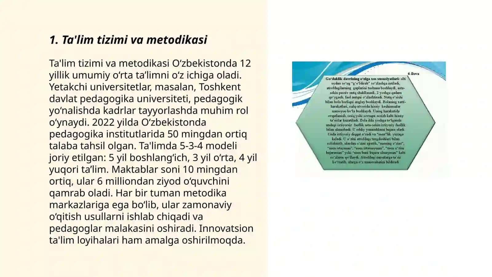 Ta'lim tizimi va metodikasi 3