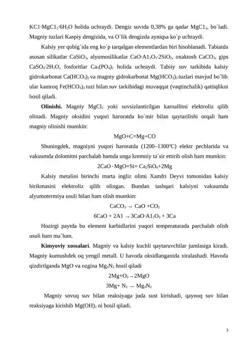 Davriy SISTЕMANING II A GURUH ELЕMЕNTLARI 3
