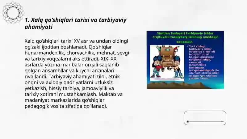 Xalq qo‘shiqlari va ularning tarbiyaviy ahamiyati 3