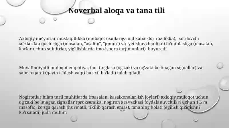 Nogiron shaxslar bilan muloqat qilishning axloqiy me'yorlari 3