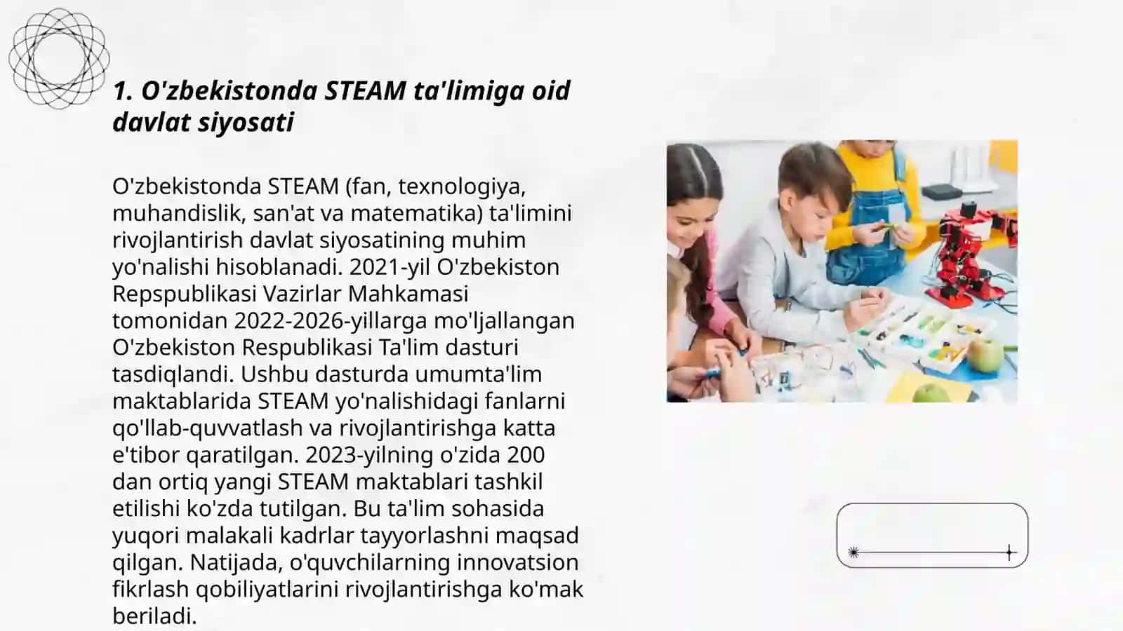 O'zbekistonda STEAM ta'limning rivojlanishi 3