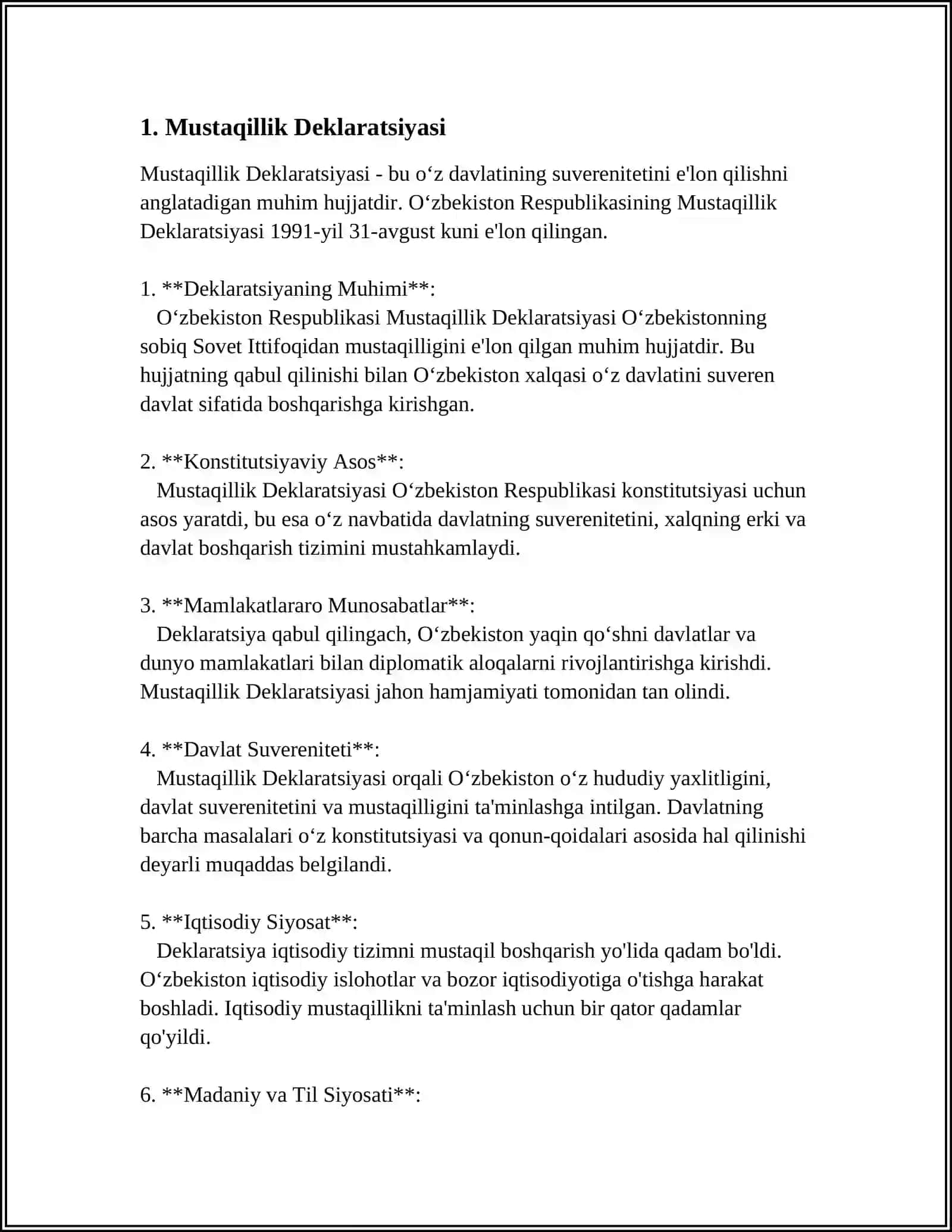 Oʻzbekiston Mustaqil Diyor 3