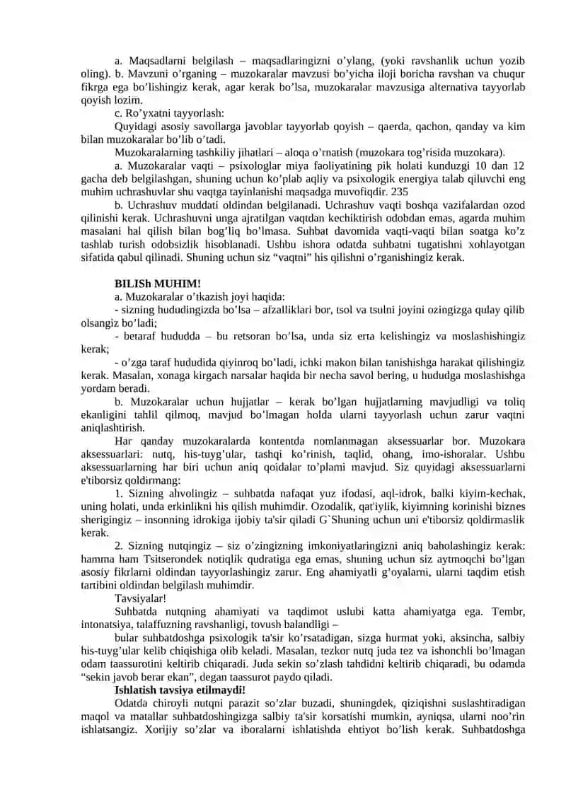 Yuridik maslahat va muzokaralarni muvaffaqiyatli olib borish mеtodikasi 3