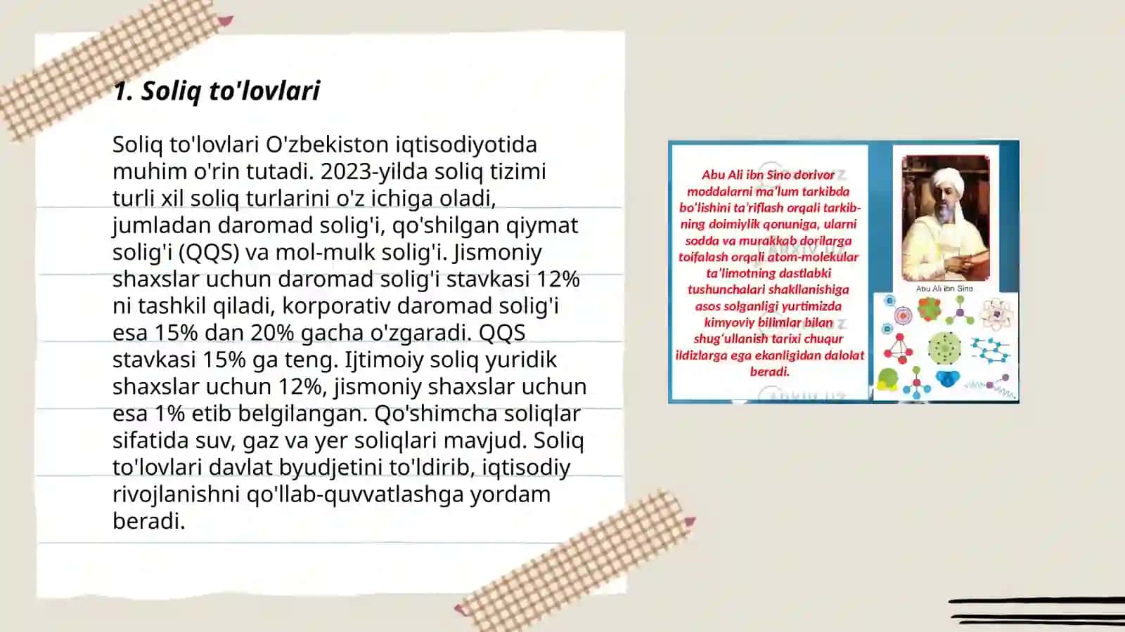 Munosib xissa(yashab turgan hudud rivoji uchun munosib xissa qòshish 3