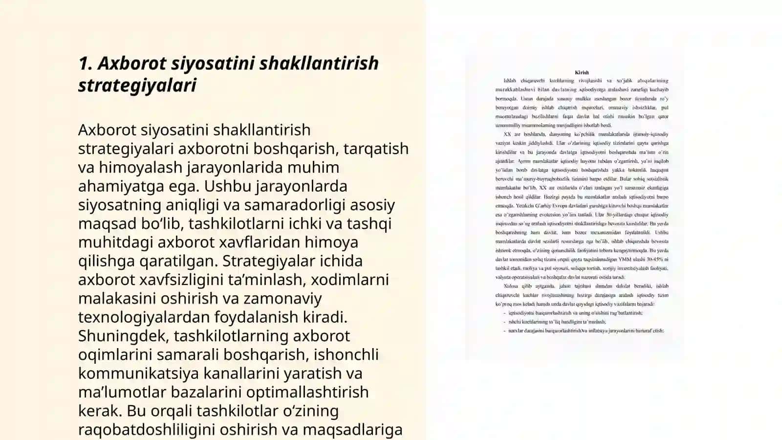 Axborot siyosatini shakllantirish strategiyalari 3