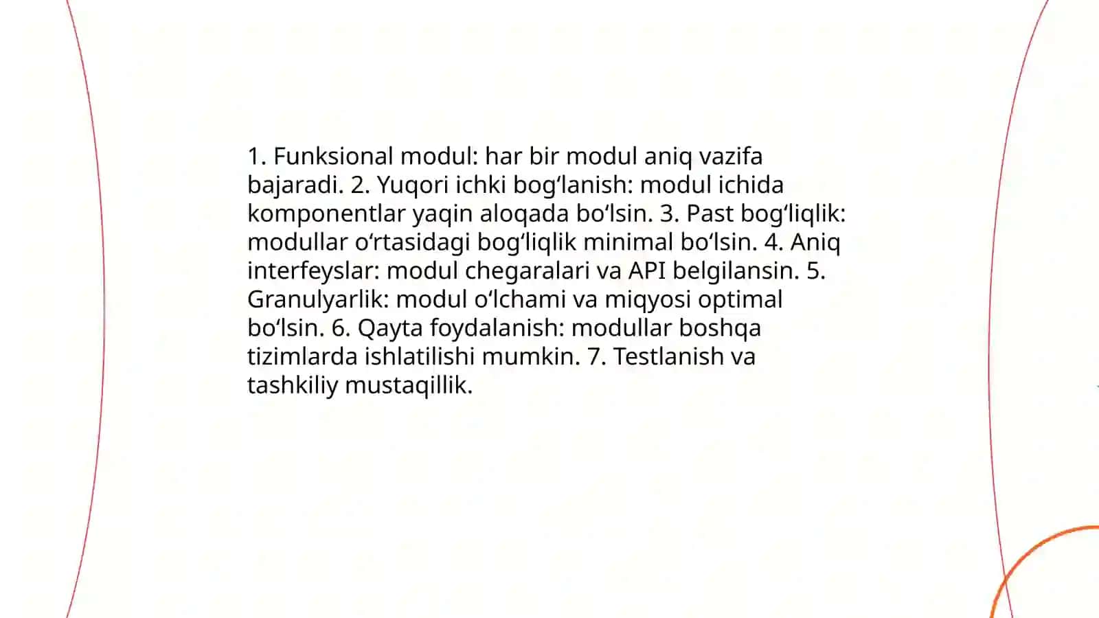 Tizimlik bloklarni ajratish va yig’ish 3