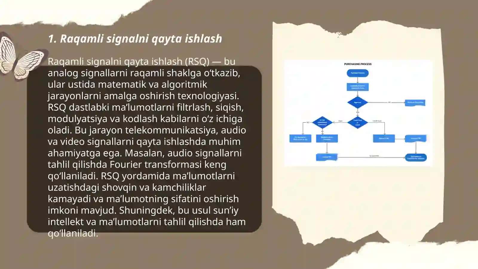 Raqamli signalni qayta ishlash 3