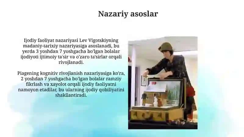 Maktabgacha taʼlimda bolalarni ijodiy faoliyatini tashkil qilish texnologiyasi 3
