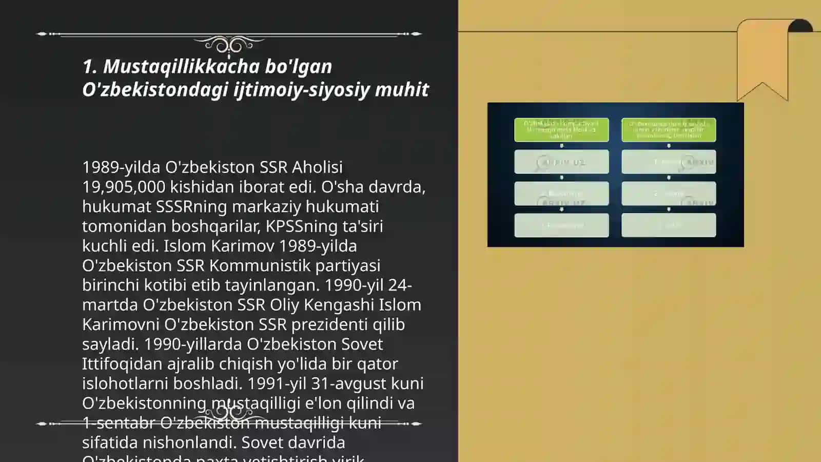 MUSTAQILLIKKA ERISHISH ARAFASIDA O‘ZBEKISTONDAGI IJTIMOIY-SIYOSIY JARAYONLAR 3
