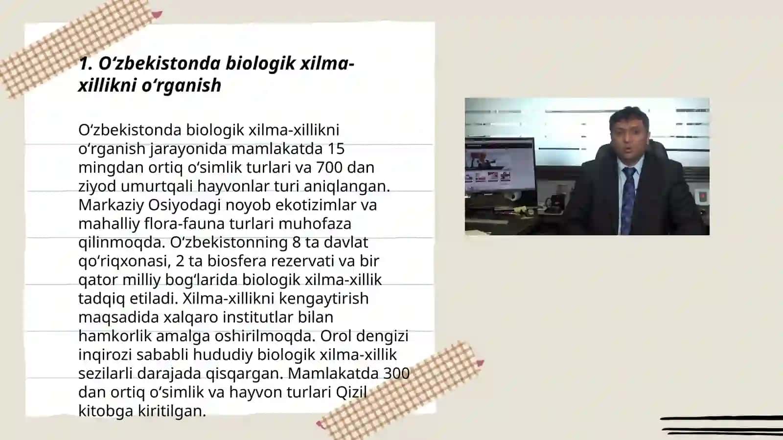 Oʻzbekistonda biologik xilma-xillikni oʻrganish 3