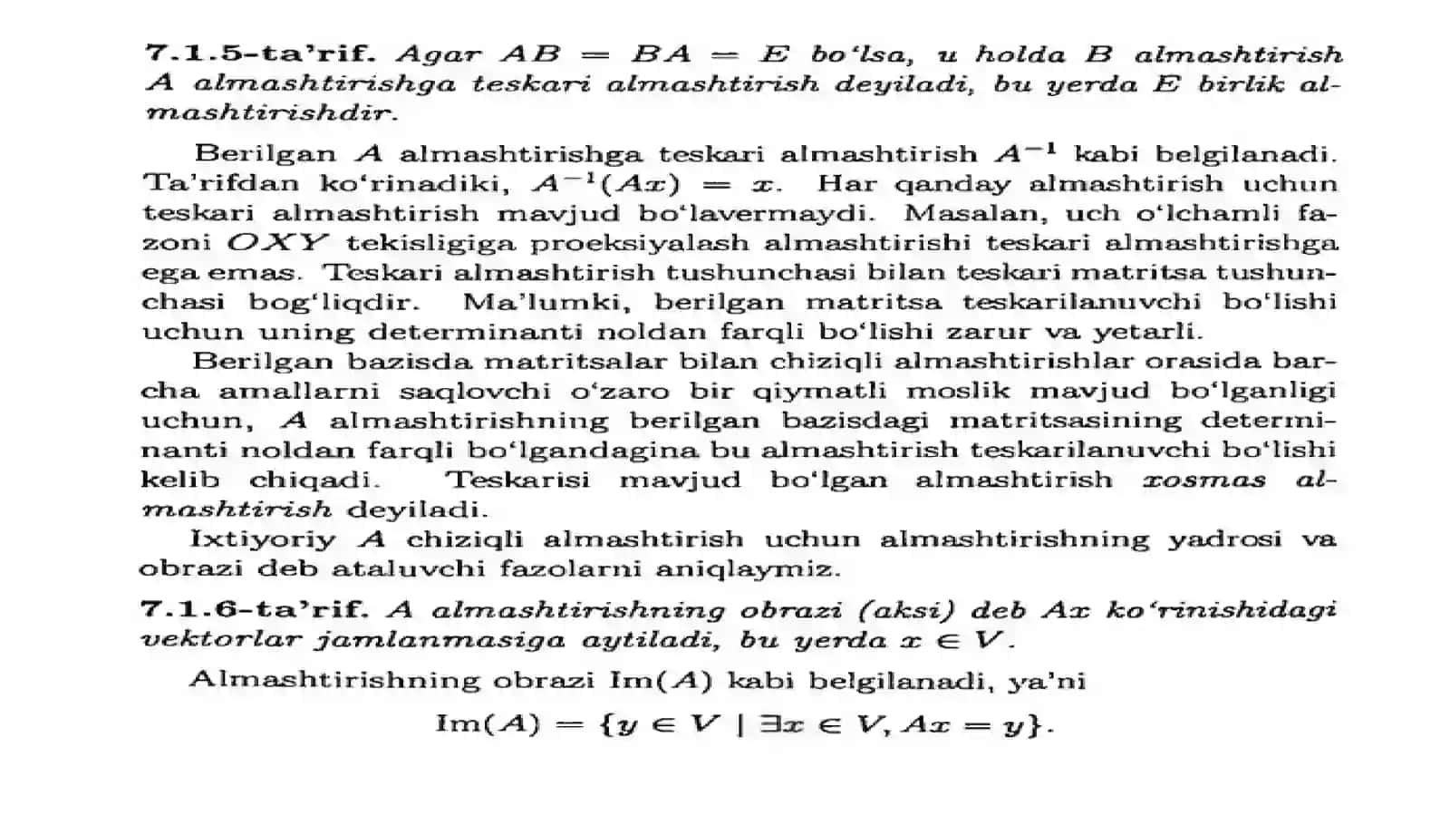 INVARIANT QISM FAZOLAR 3