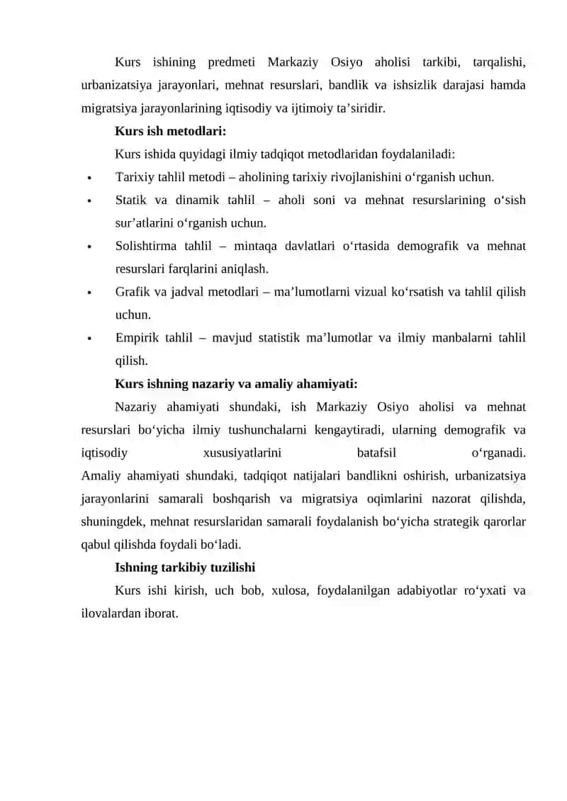 Markaziy Osiyo aholisi va mehnat resurslari 3