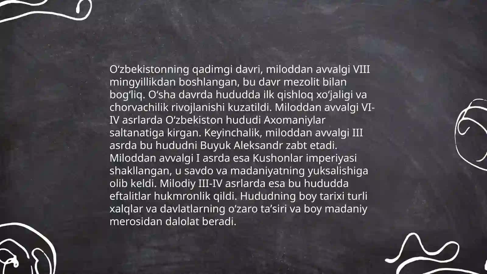 O'zbekistonning qadimgi davri tarixi 3