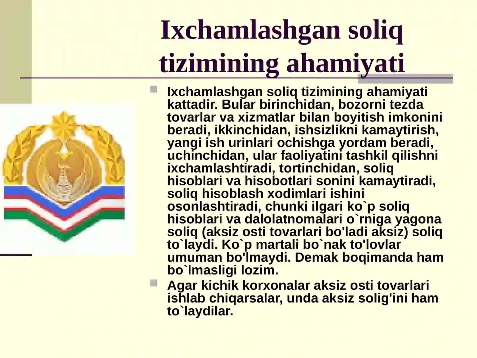 Soliq tizimidagi muammolar 3