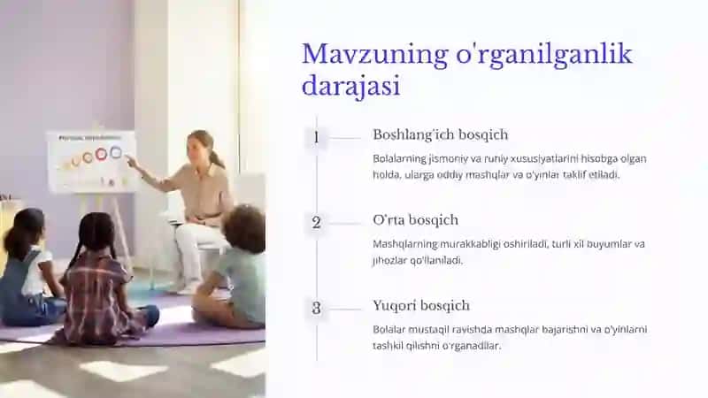 Umumrivojlantiruvchi mashqlar ( buyumlar bilan) 3