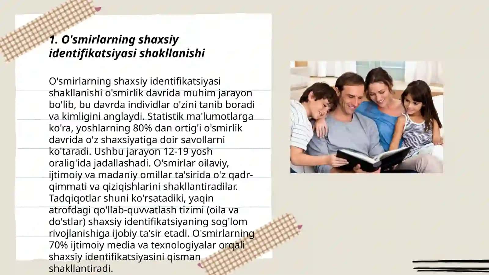 O'smirlik davridagi ruhiy rivojlanishdagi o'zgarishlar 3
