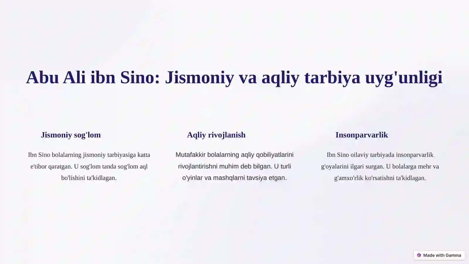 Sharq uyg'onish Davri mutafakkirlarining oila pedagogikasiga oid qarashlari 3