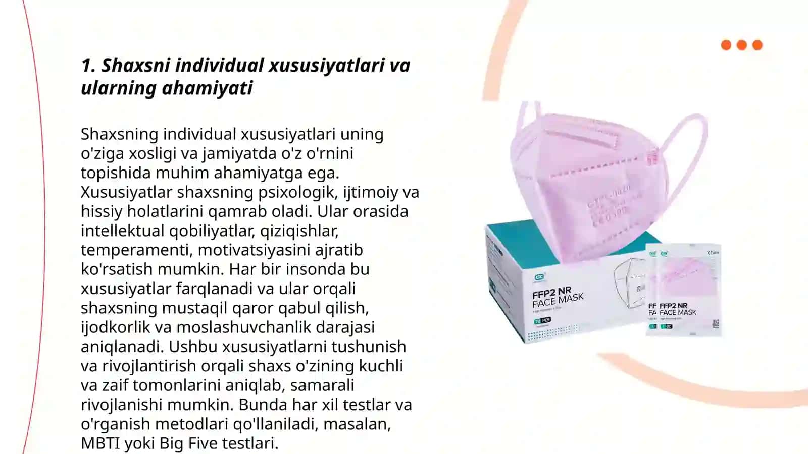 Insonlarni individual xususiyatlari orgazm rezervlari va adaptatsiya 3
