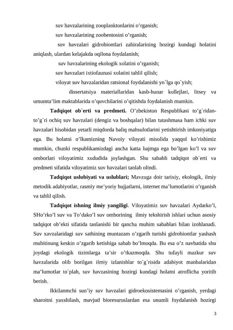 SUV BOYLIKLARIDAN OQILONA FOYDALANISH 3