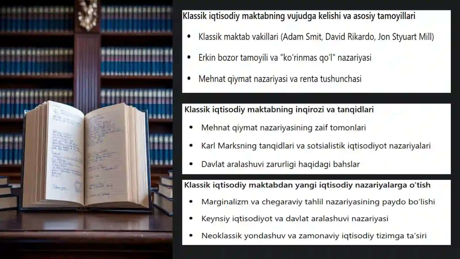 Klassik Iqtisodiy Maktabning Yakunlanishi 3