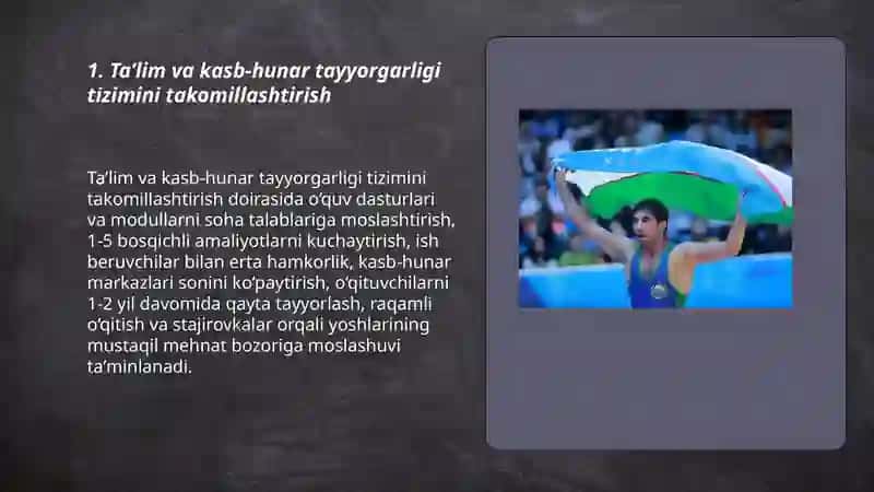 Ta'lim va kasb-hunar tayyorgarligi tizimini takomillashtirish 3