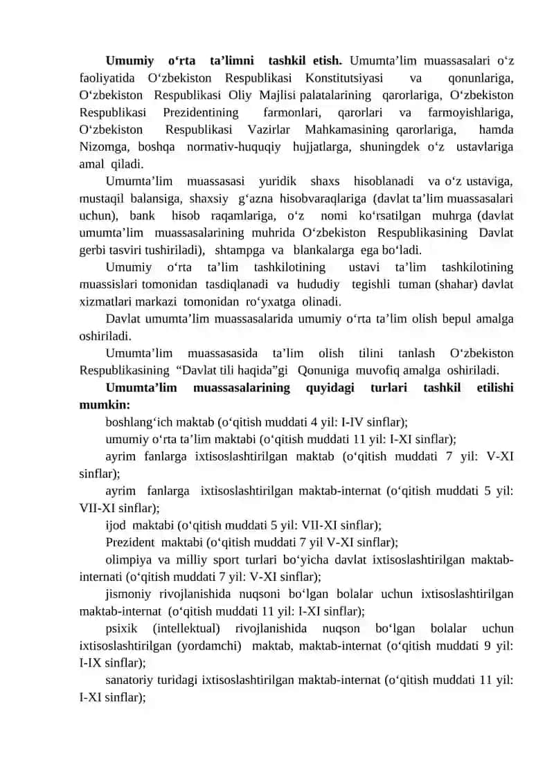 Umumiy O‘rta Ta’lim Muassasasini Boshqarish 3