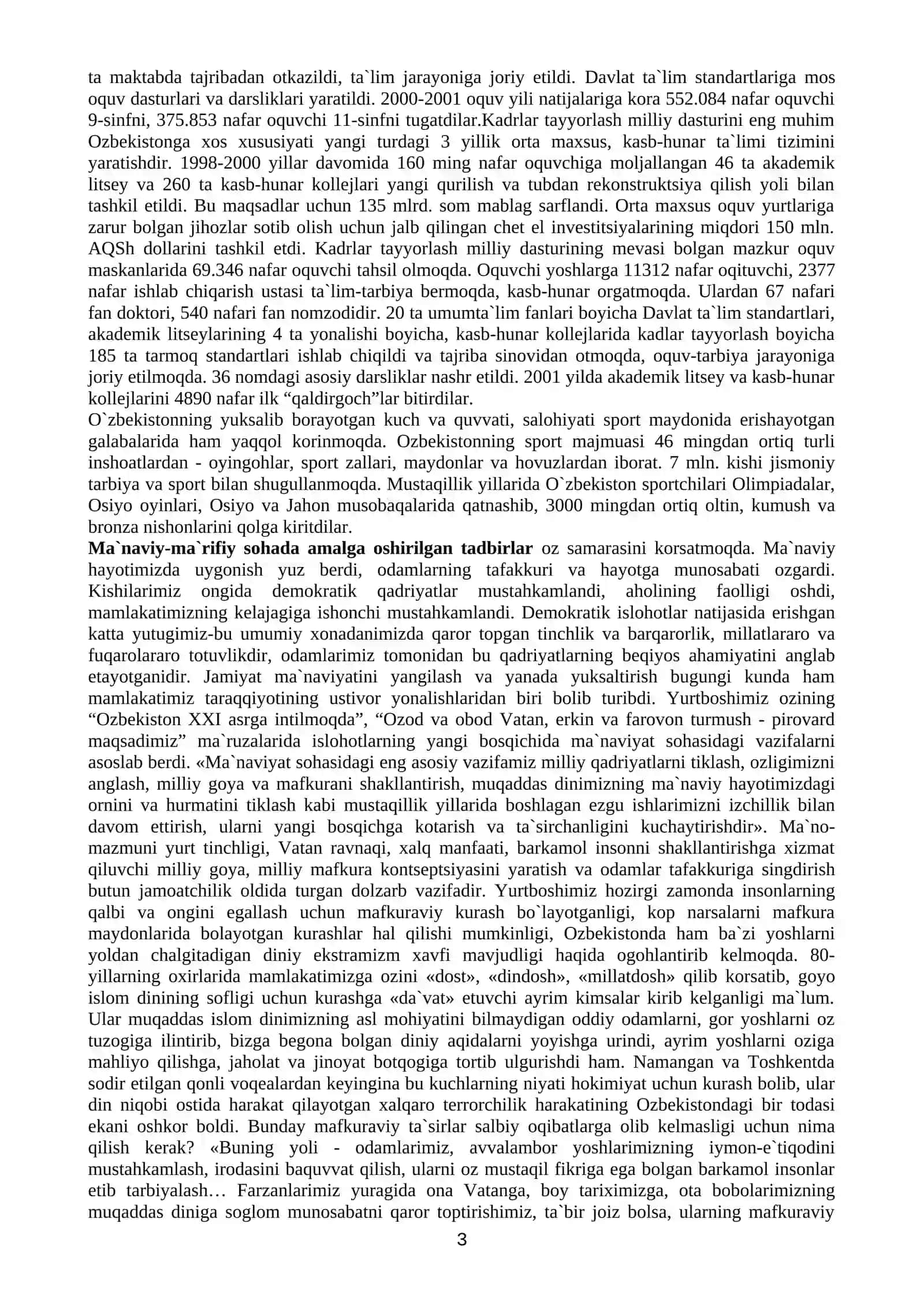 Oʻzbekistonda mustaqillik g'oyalarining tarixiy asoslari. 3