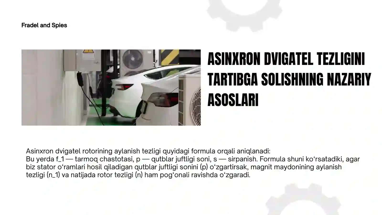 ASINXRON MASHINANING TEZLIGINI QUTBLARINI O'ZGARTIRIB ROSTLASH 3