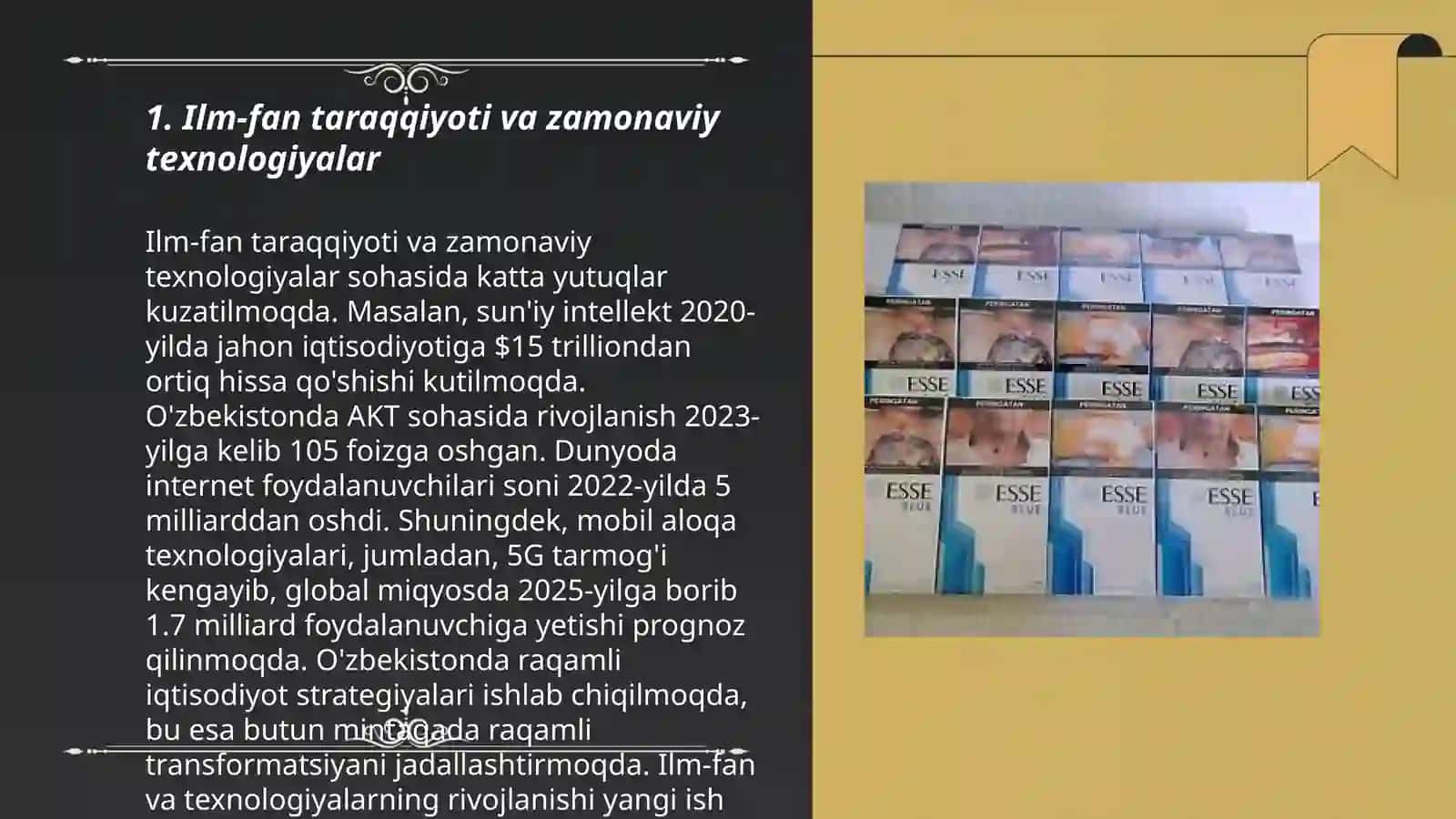 Ilm-fan taraqqiyoti va zamonaviy texnologiyalar 3