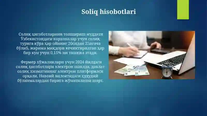 Soliqlar va soliqqa tortish 3