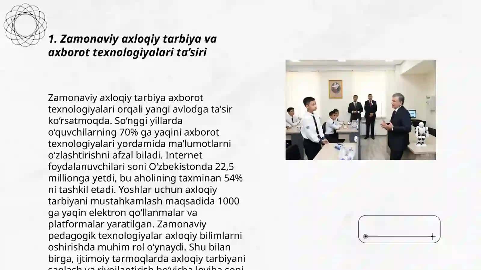 Zamonaviy axloqiy tarbiyaning yutuqlari va kamchiliklari 3