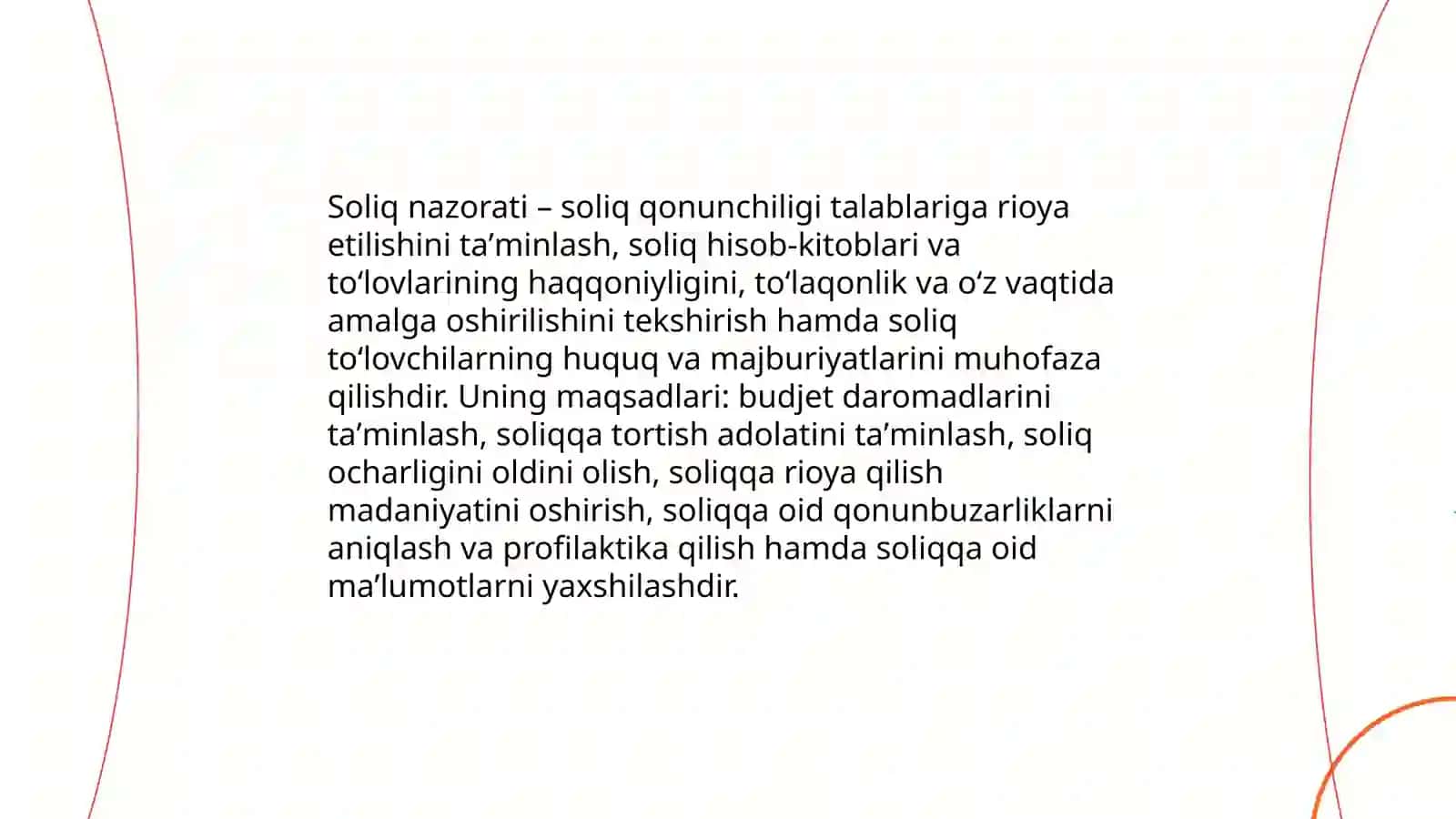 Soliq nazorati 3