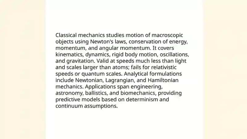 Branches of physics 3