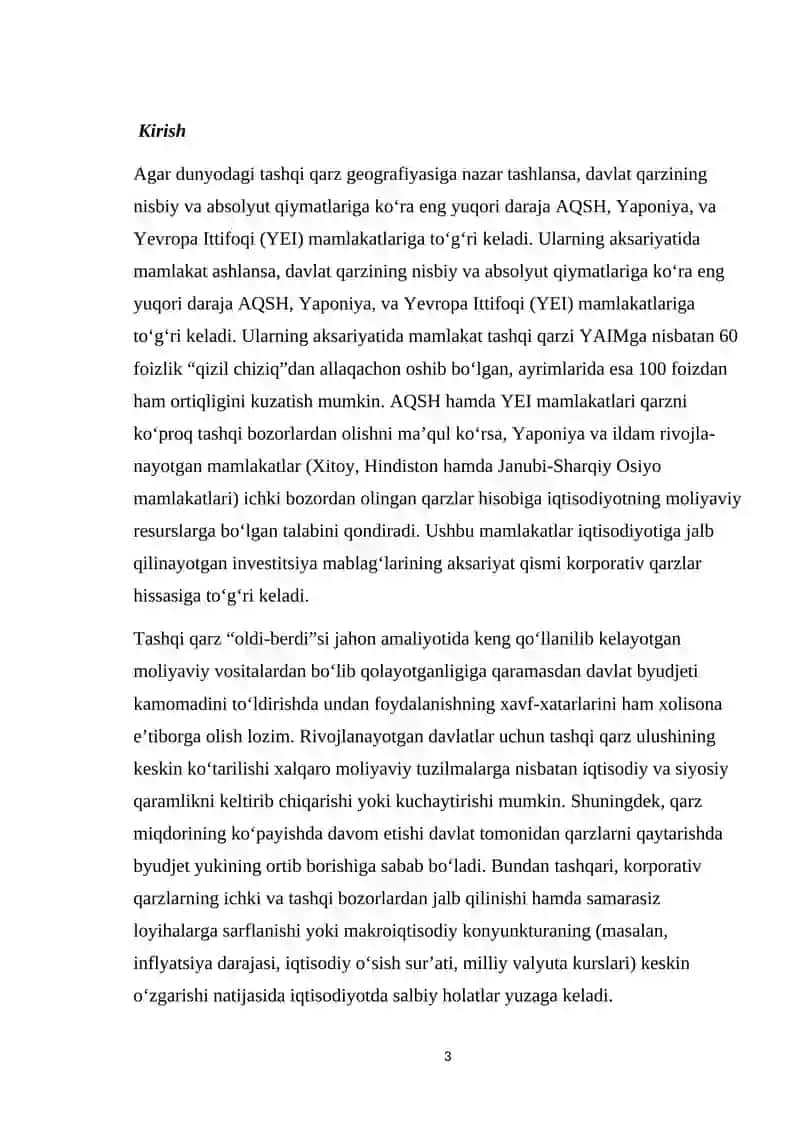 Davlat qarzi o'sishining makroiqtisodiy oqibatlari 3