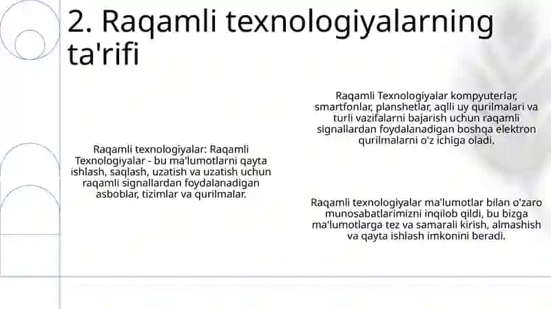 Raqamli Texnologiyalar 3