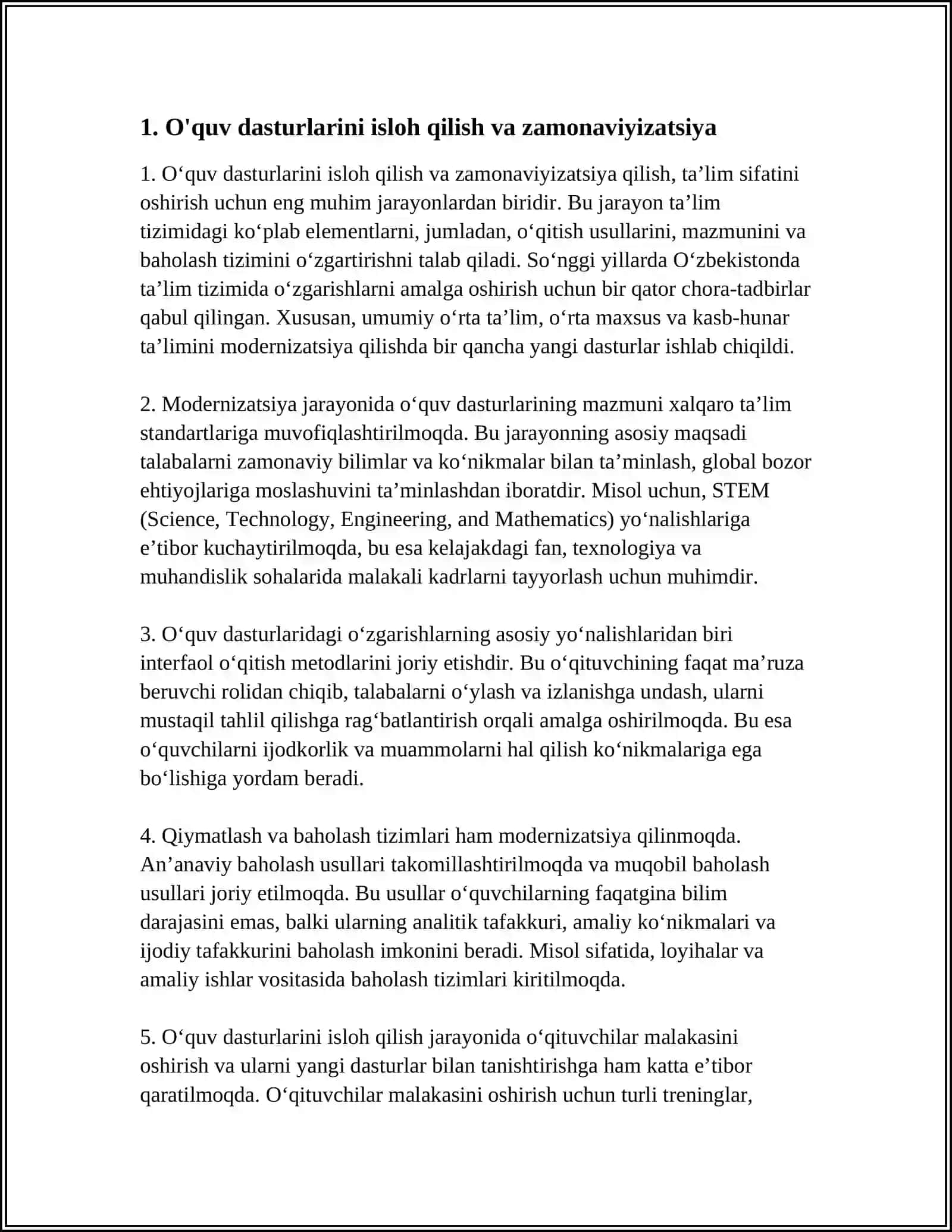 TA'LIM TIZIMIDAGI ÕZGARISH 3