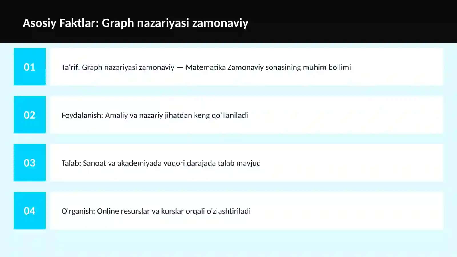 Graph nazariyasi zamonaviy 3