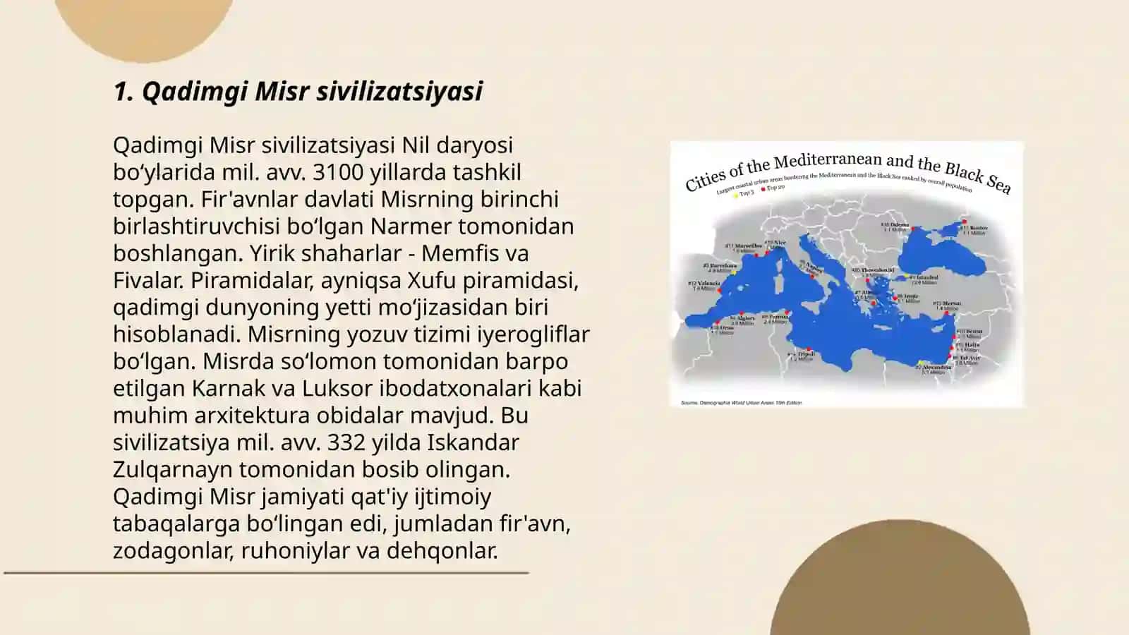 Qadimgi Misr sivilizatsiyasi 3