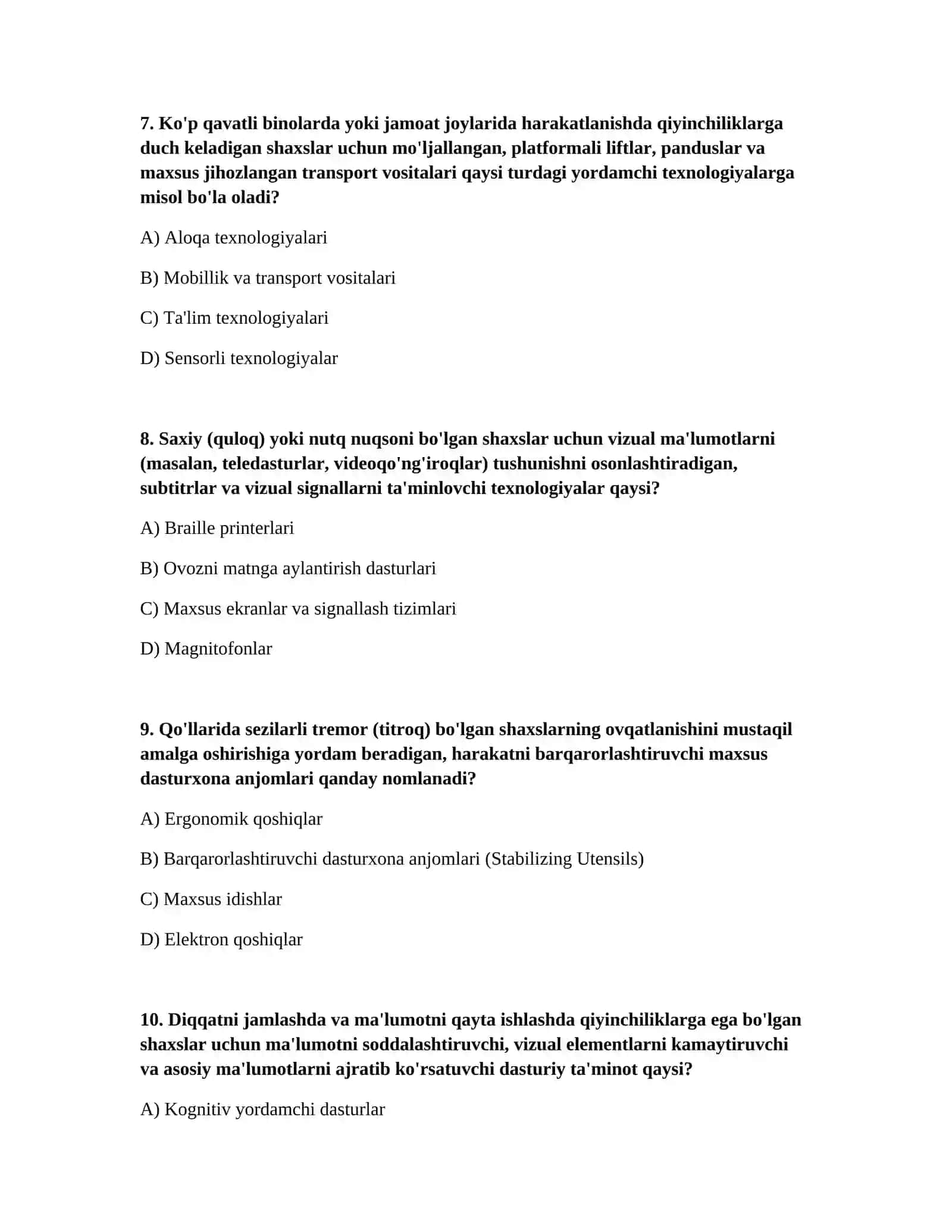 Rivojlanishida nuqsoni bо‘lgan shaxslarning ijtimoiy moslashuviga yordam beradigan xorijiy “yordamchi texnologiyalar” 3