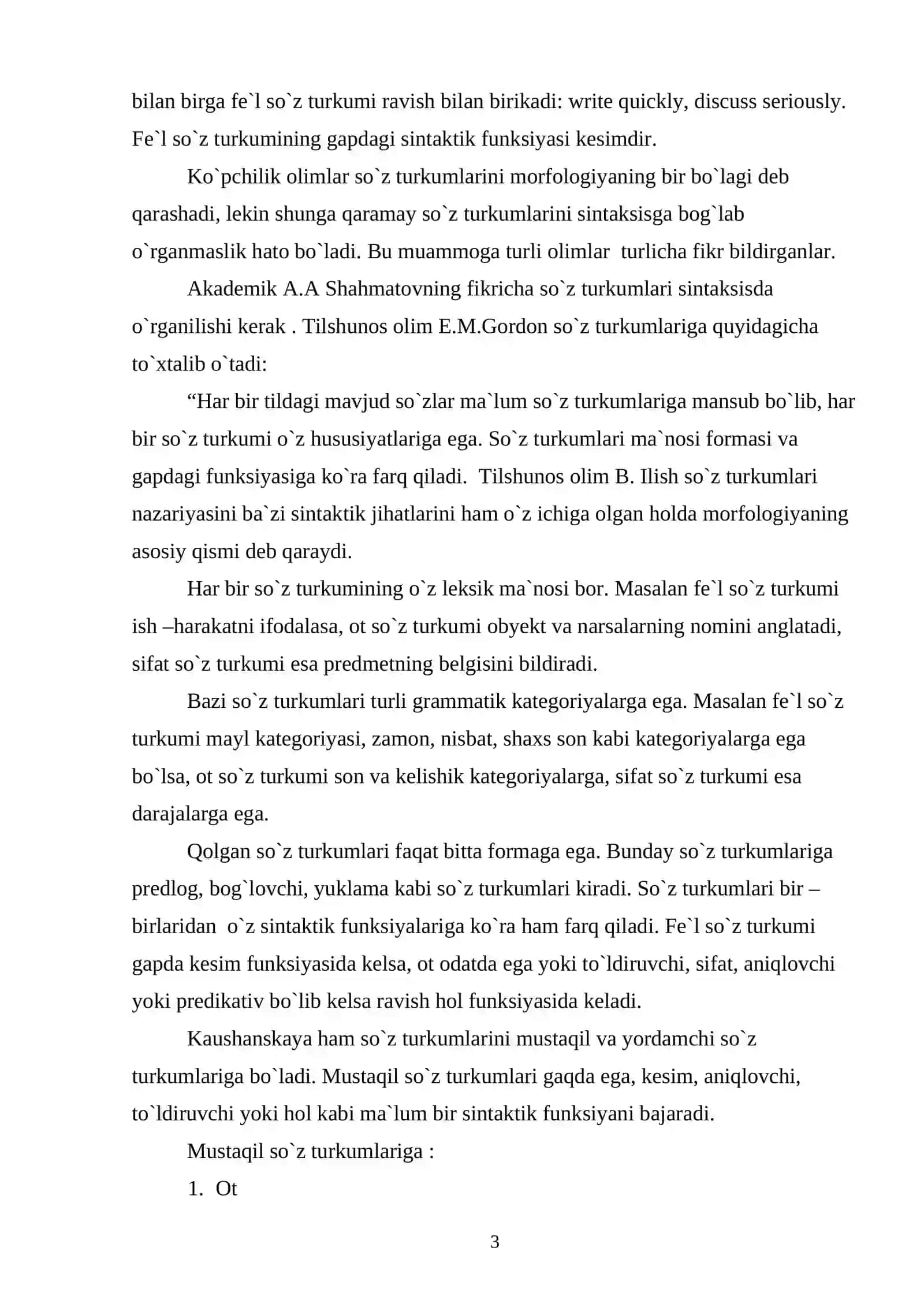 So`z turkumlari haqida ma`lumot 3