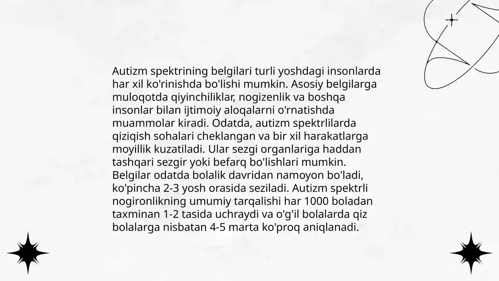 Autizm sindromli bolalar 3