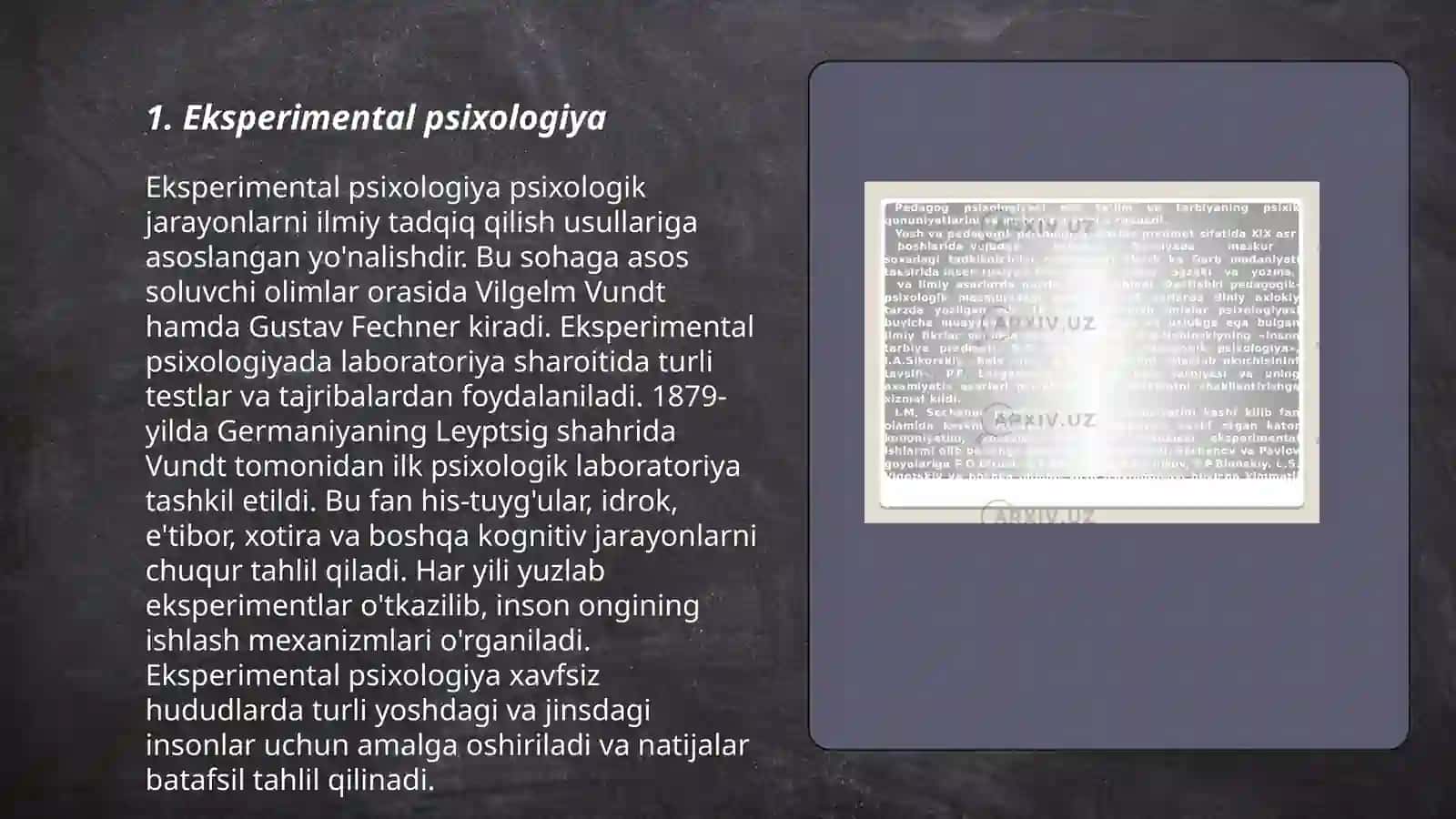 Psixologiya tarmoqlari va psixolog kasbiy faoliyati 3