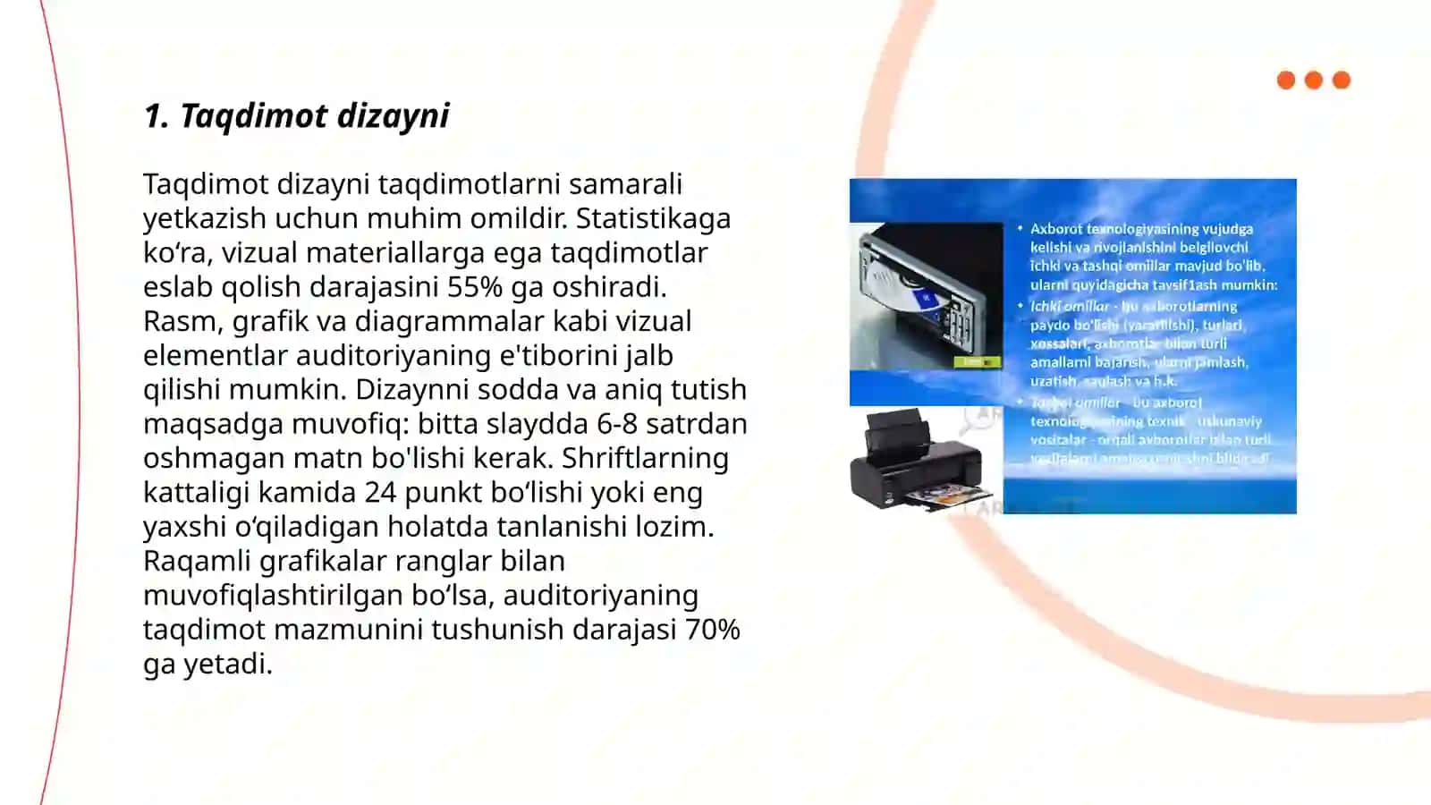 Animatsiya Taqdimot namoyishini boshqarish 3