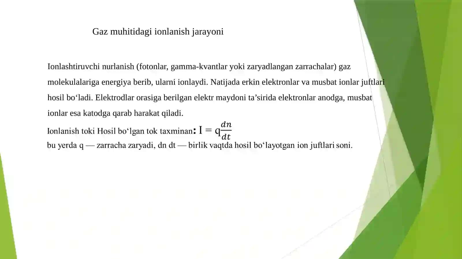 Detektorlar va gazli detektorlar | Fizika prezentatsiya PPT 3