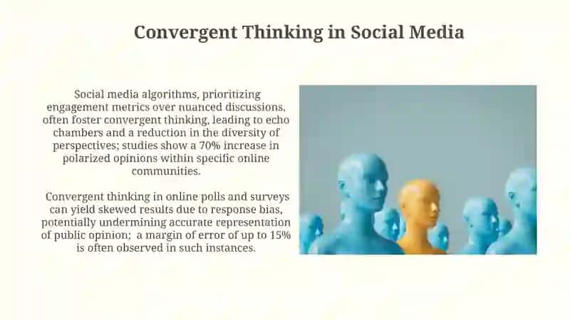 Convergent Thinking in Social Media 3