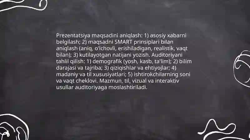 Namunaviy prezintatsiya tayyorlash.Prezintatsiyalar bilan ishlash Jaxonova Sojida 3