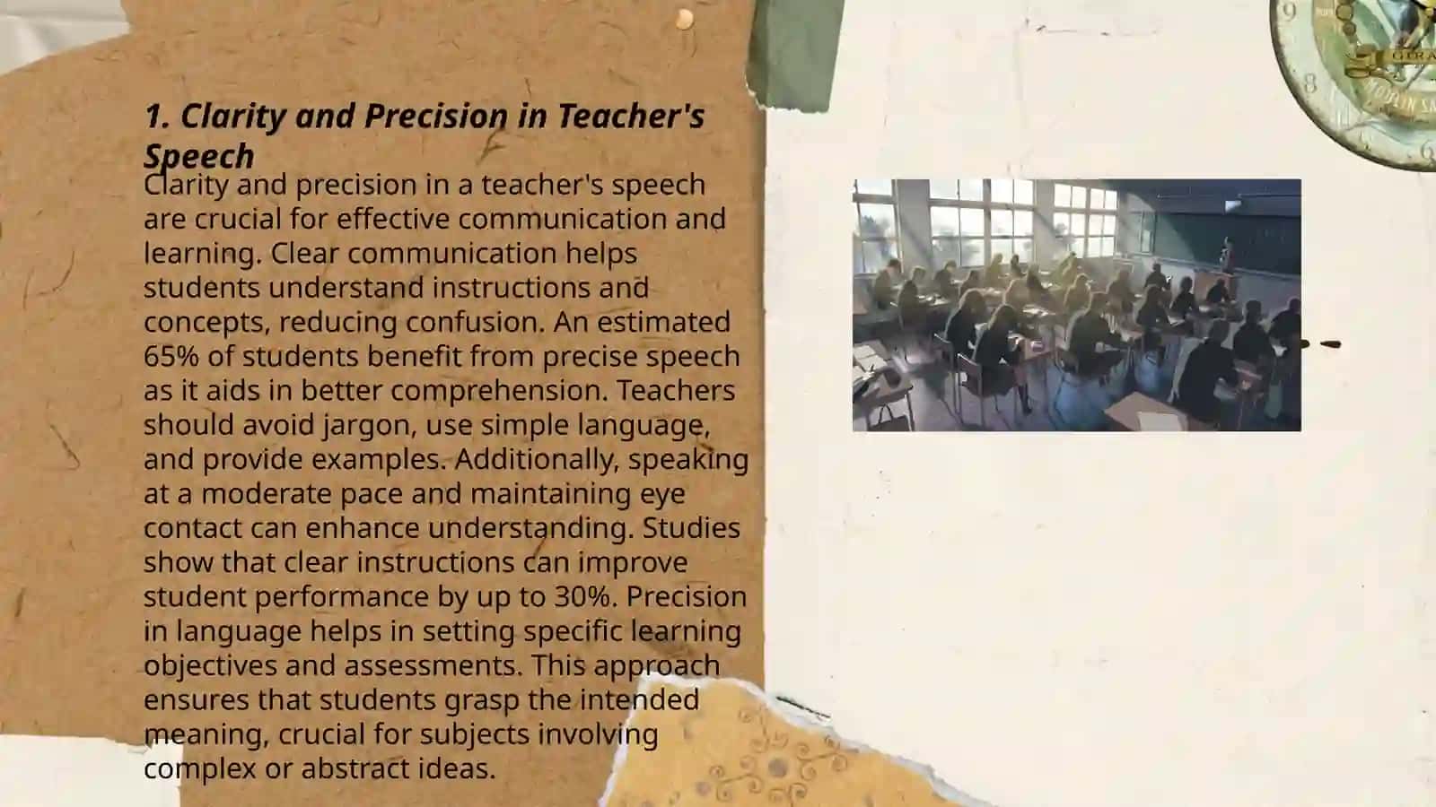 Communicative features of teacher’s speech in the classroom 3