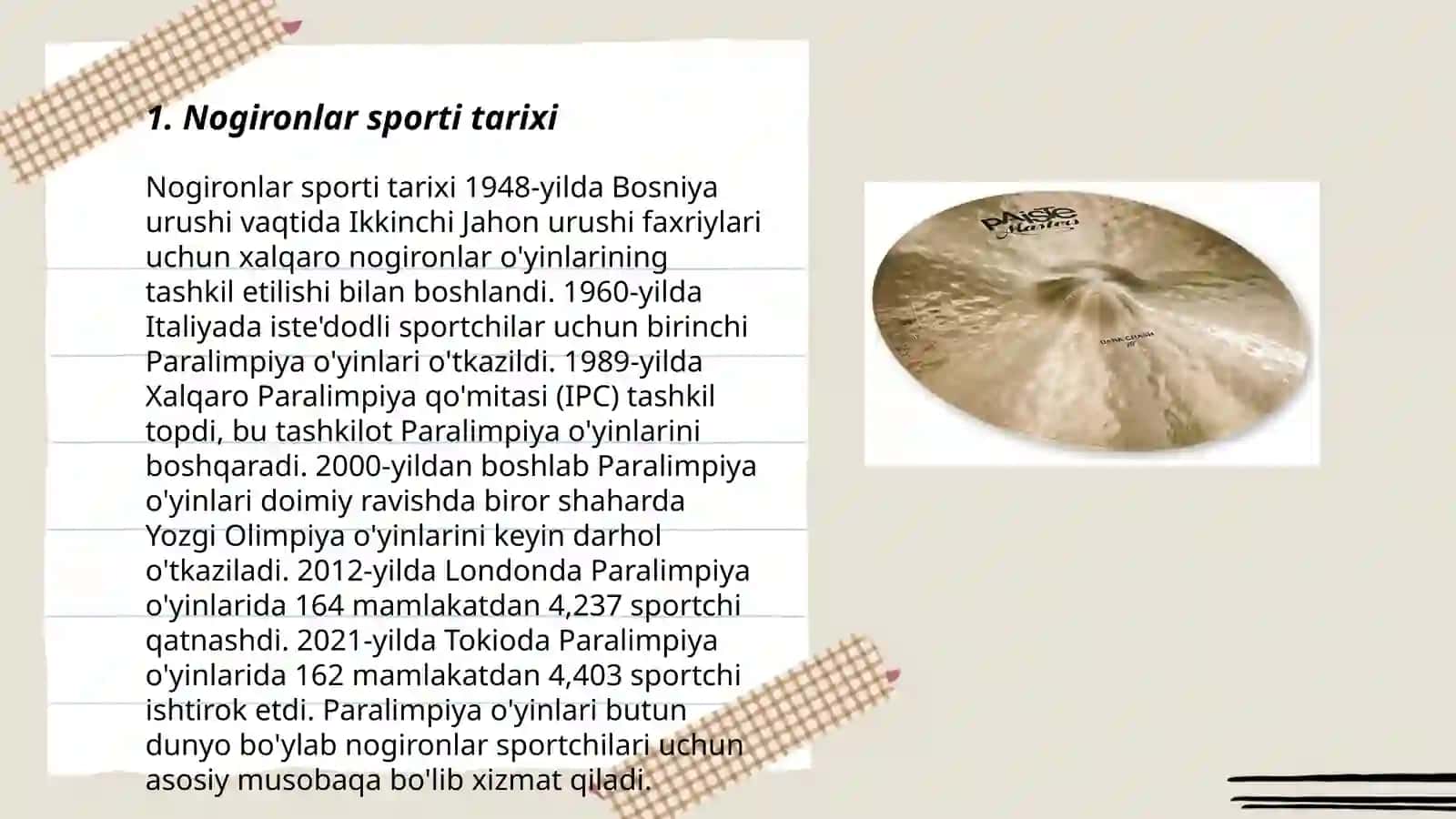 Nogironlar sporti tarixi 3