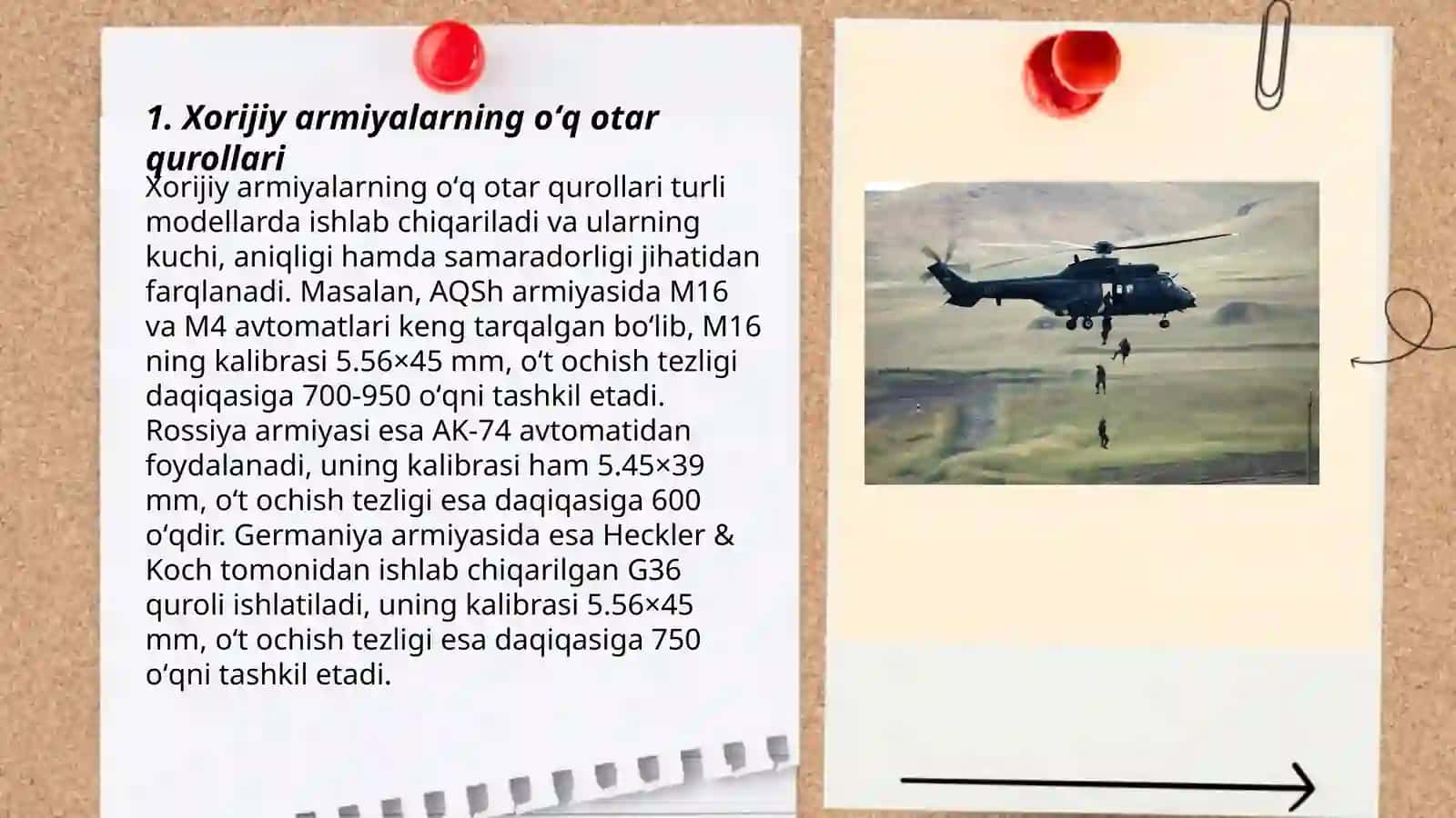 Xorijiy armiyalarning oʻq otar qurollari 3